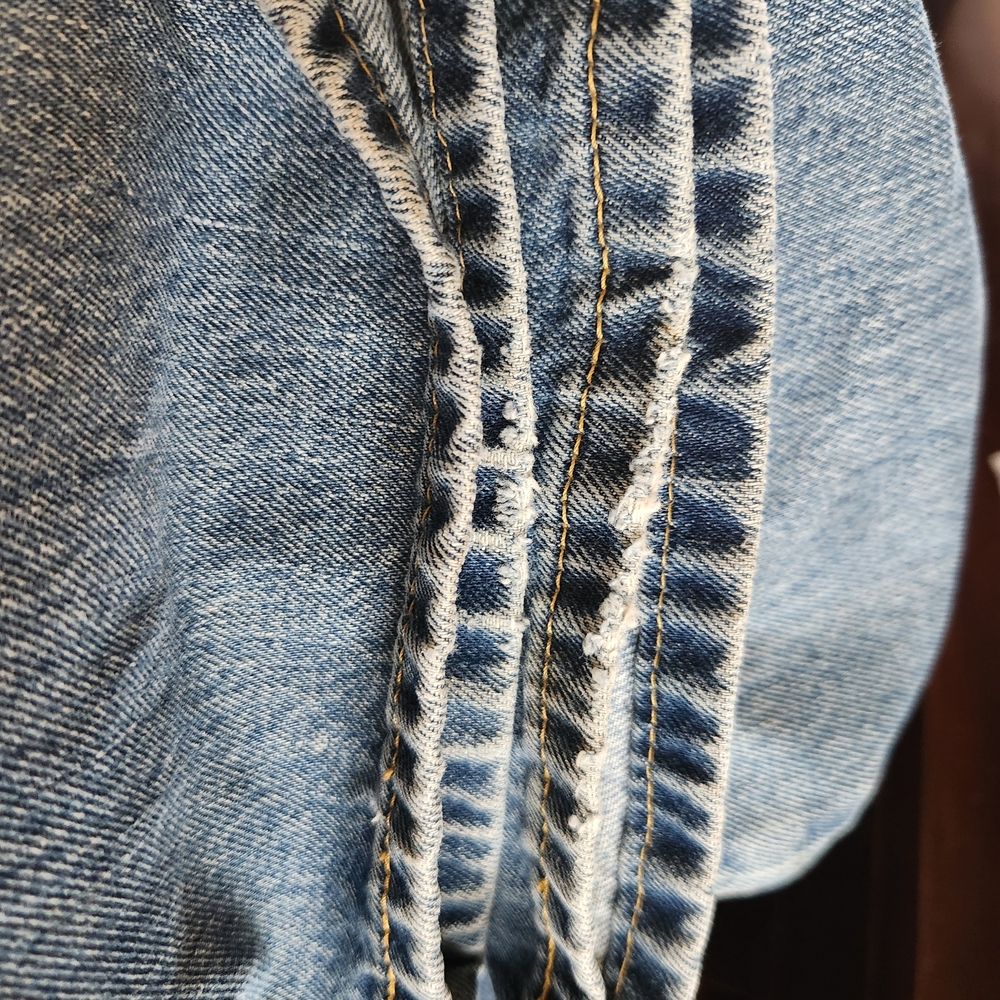 Levi's 517 Bootcut Men's Blue Jeans Size 33x30 - Picture 12 of 14